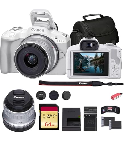 Canon EOS Rebel SL1 ホワイト Amazon.com : Canon EOS Rebel SL1 Digital SLR with EF-S 18-55mm is